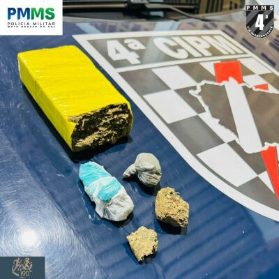 Imagem da notícia Fim de semana tem três presos por tráfico de drogas em Chapadão do Sul
